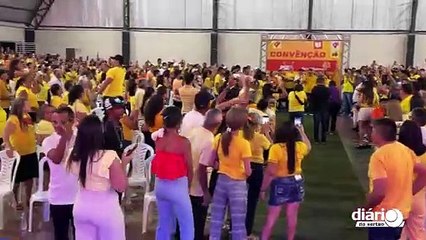 Download Video: Convenção do PSB e Republicanos reúne multidão para homologar João Cleber e Diassis, em Santa Helena