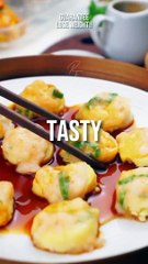 Steamed Shrimp Egg Tofu