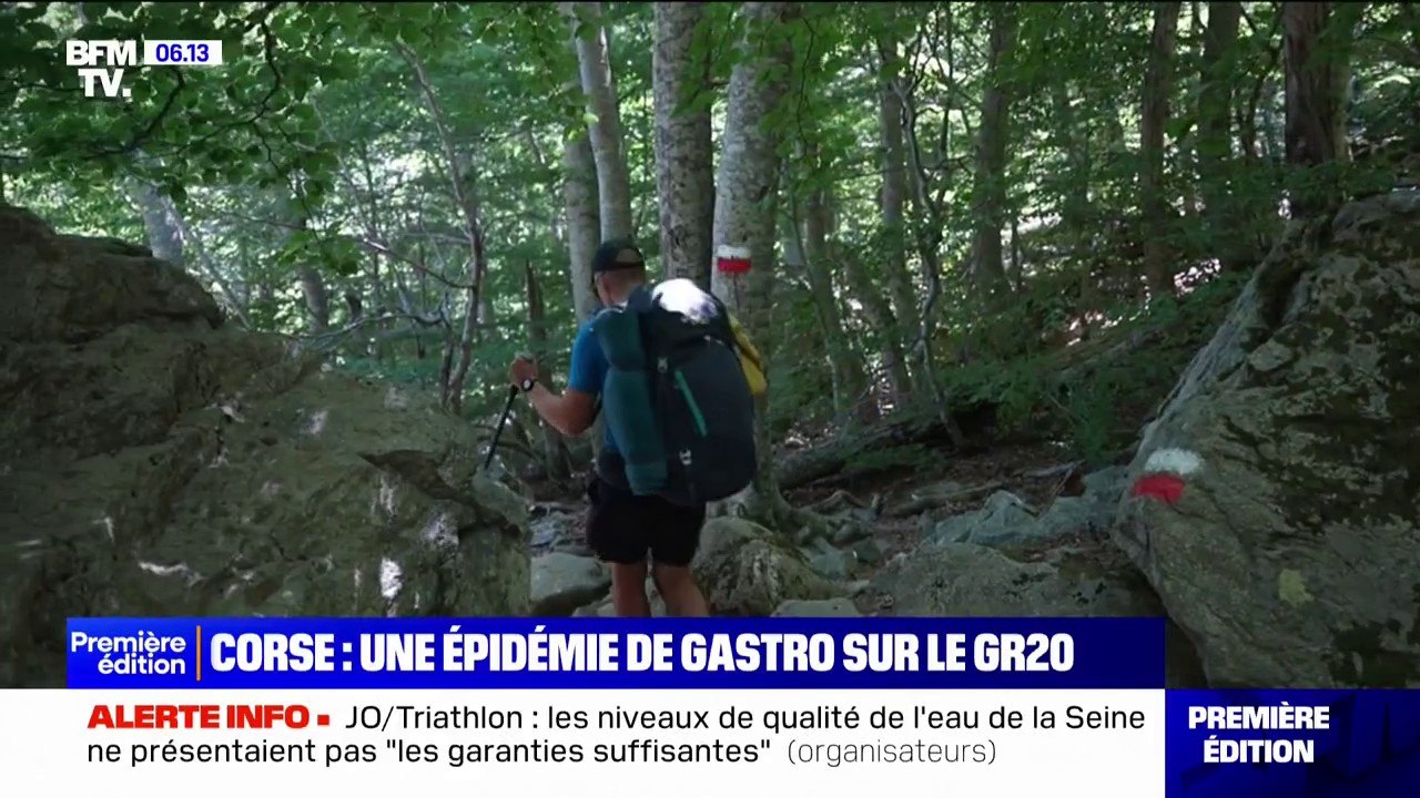 Corse: les randonneurs du GR20 touchés par une épidémie de gastro-entérite
