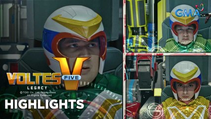Voltes V Legacy: Voltes V fights a battle without Mark! (Episode 62)