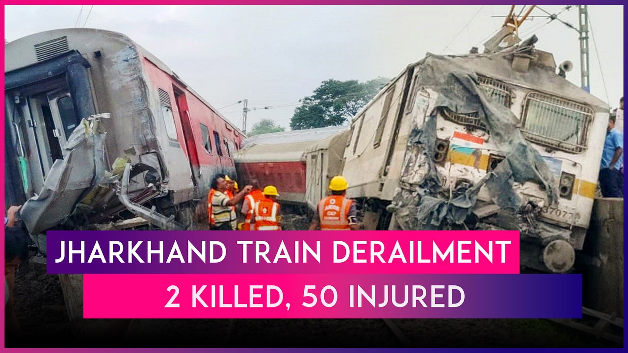 Jharkhand Train Derailment: 2 Killed, 50 Injured After Many Coaches Of Mumbai-Bound Train Derails