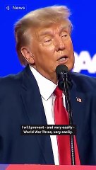 Trump says he can end Ukraine war in a day