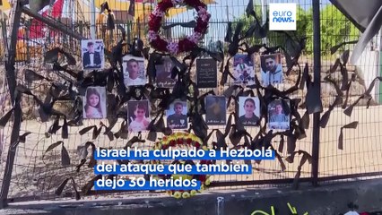 La comunidad drusa llora la pérdida de 12 niños tras un mortífero ataque en los Altos del Golán