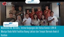 Wamenhan M. Herindra, Terima Kunjungan dari Ketua Komisi I DPR RI Meutya Viada Hafid Fasilitas Ruang Laktasi dan Tempat Bermain Anak di Kemhan