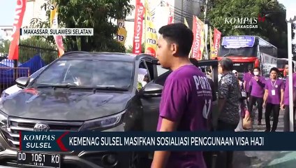 Kemenag Sulsel Masifkan Sosialiasi Penggunaan Visa Haji
