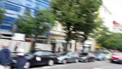 summer 2024 Czech Republic, Prague, city center tour, air strike system test
