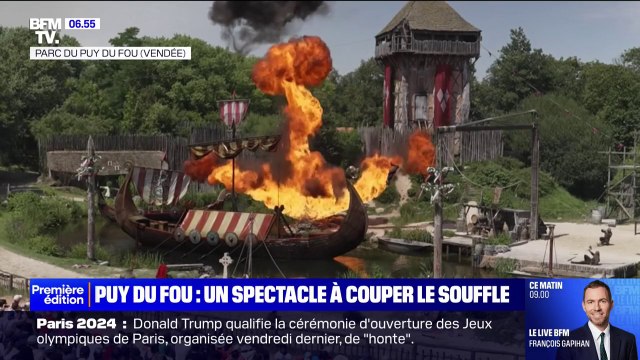 Puy du Fou: des spectacles toujours à couper le souffle