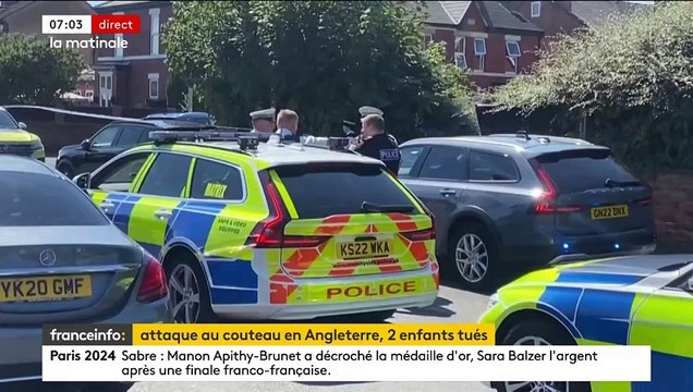 Royaume-Uni: Ce que l'on sait ce matin après l'attaque au couteau qui a fait, hier, deux morts et onze blessés dans une école de danse - VIDEO