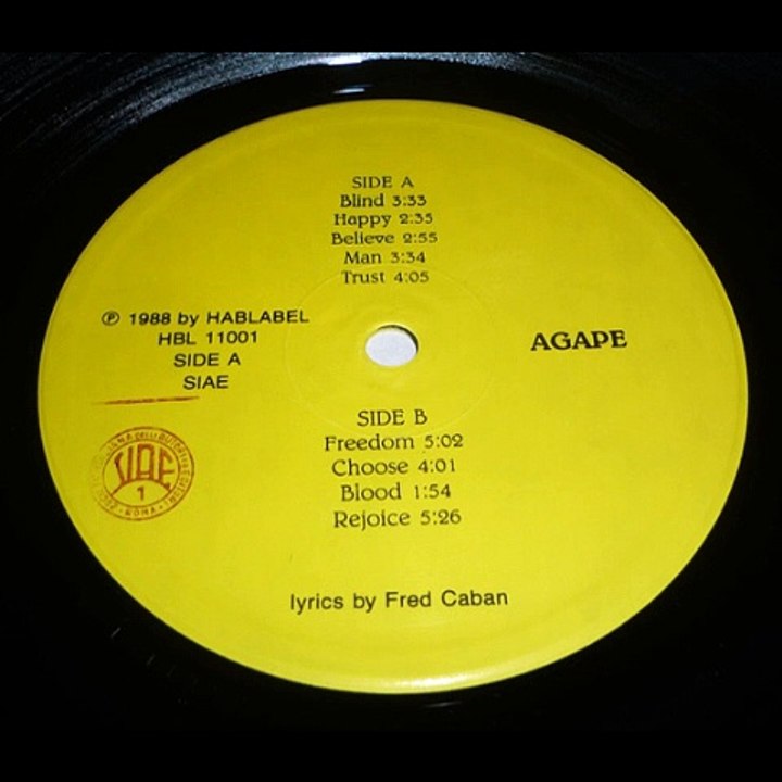 Agápe – Agape : Psychedelic Rock, Acid Rock, Blues Rock, Religious 1971