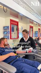 Hunter emergency services donate blood | July 30 2024 | Newcastle Herald