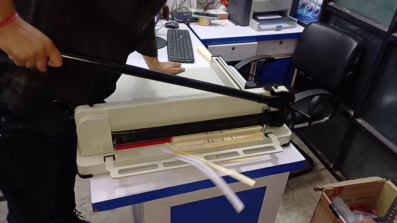 Heavy Duty Manual Paper Cutting Machine | A3 Handheld Paper Cutter Review & Demo