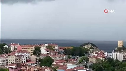 İstanbul'da hortum! O anlar böyle kaydedildi