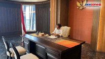 Presiden Jokowi Pamer Ruang Kerja dan Tempat Tidur di IKN