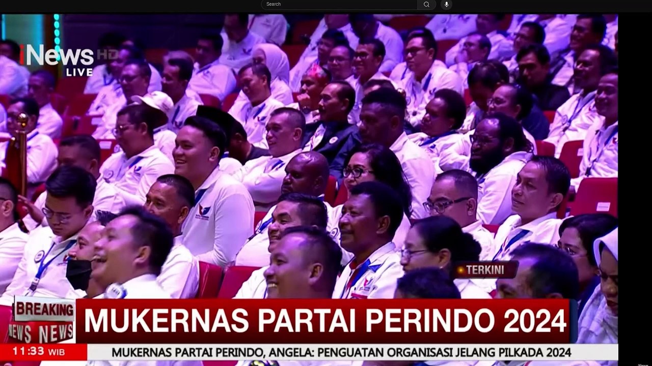 Hadiri Mukernas Partai Perindo, Megawati: Sekarang Polisi Suka Cari-Cari Target, Jangan Takut