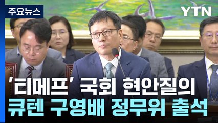 '티메프' 구영배 국회 출석..."가진 것 다 내놓겠다" / YTN