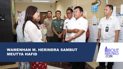 WAMENHAN M. HERINDRA TERIMA KUNJUNGAN DARI KETUA KOMISI I DPR RI MEUTYA HAFID