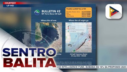 Download Video: PCG, hindi pa nakikita na lalala pa ang oil spill mula sa Bataan