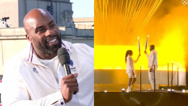 Teddy Riner dernier relayeur de la flamme olympique, il dévoile les coulisses : Quand je suis arrivé, on me l'a enfin dit