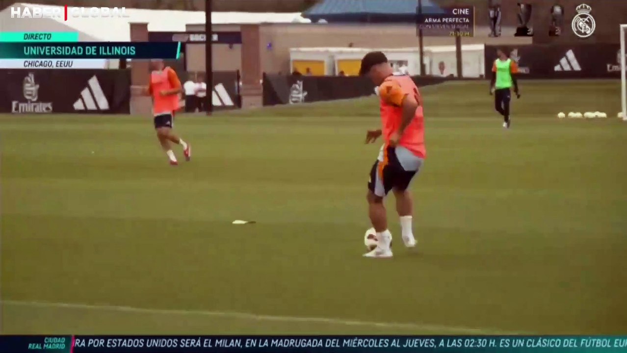 Endrick ile Arda Güler çok iyi anlaştı... Asist Endrick, gol Arda Güler