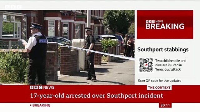 Two children dead and nine injured in dance workshop stabbing in Southport, UK- BBC News (1)