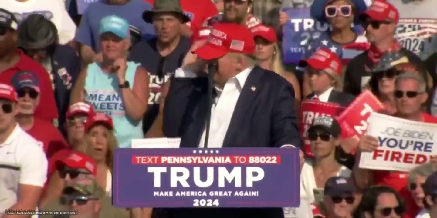 Donald Trump hit by bullet in assassination attempt | Who was the Shooter?