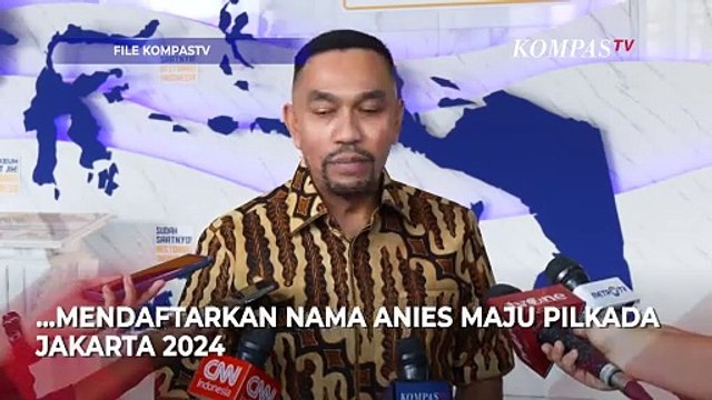 Anies Respons Omongan Sahroni soal Kepastian Didaftarkan di Pilgub Jakarta oleh NasDem