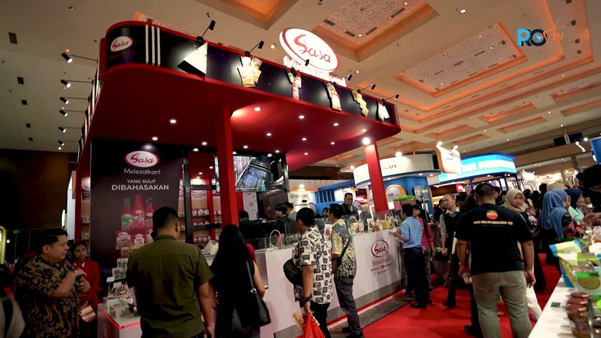SASA MEMPERKENALKAN PRODUK UNGGULAN DI  FOOD AND HOSPITALITY INDONESIA