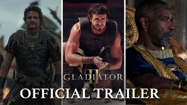 Gladiator II | Official Trailer (2024 Movie) - Paul Mescal, Pedro Pascal, Denzel Washington
