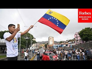 WATCH: Protests Break Out In Venezuela After President Nicolás Maduro Claims Victory