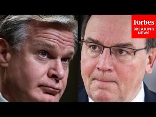 'Who Was Responsible For That?': Tom Tiffany Grills Wray On 'Trump Questionnaire' Within FBI