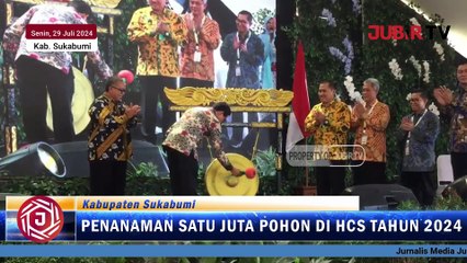 Ada 10 Jenis Langka pada Penanaman Satu Juta Pohon di HCS Tahun 2024 Kabupaten Sukabumi
