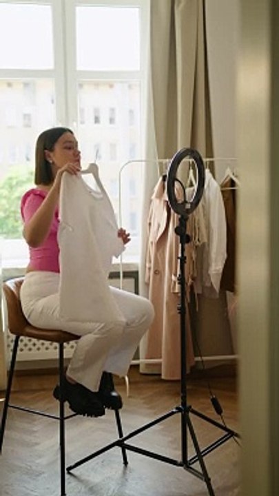 A Woman Doing Online Selling