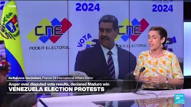 One dead in Venezuela as protesters teargassed in wake of disputed vote