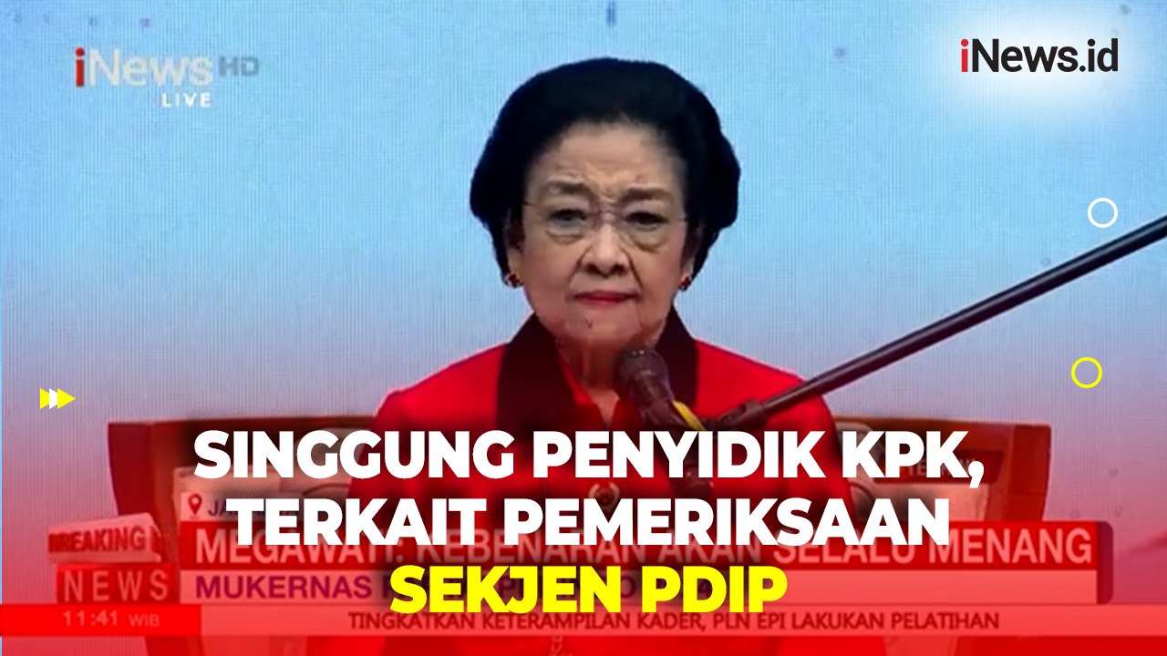 Nilai Pemeriksaan Hasto Tak Sesuai Aturan, Megawati Singgung Penyidik KPK