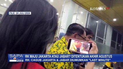Ridwan Kamil Ungkap Cagub Jakarta dan Jabar Diumumkan di Waktu Akhir Pendaftaran