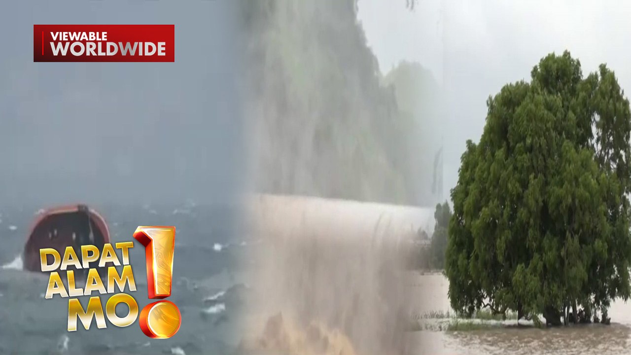 Motor tanker na may kargang langis, lumubog sa Bataan | Dapat Alam Mo!