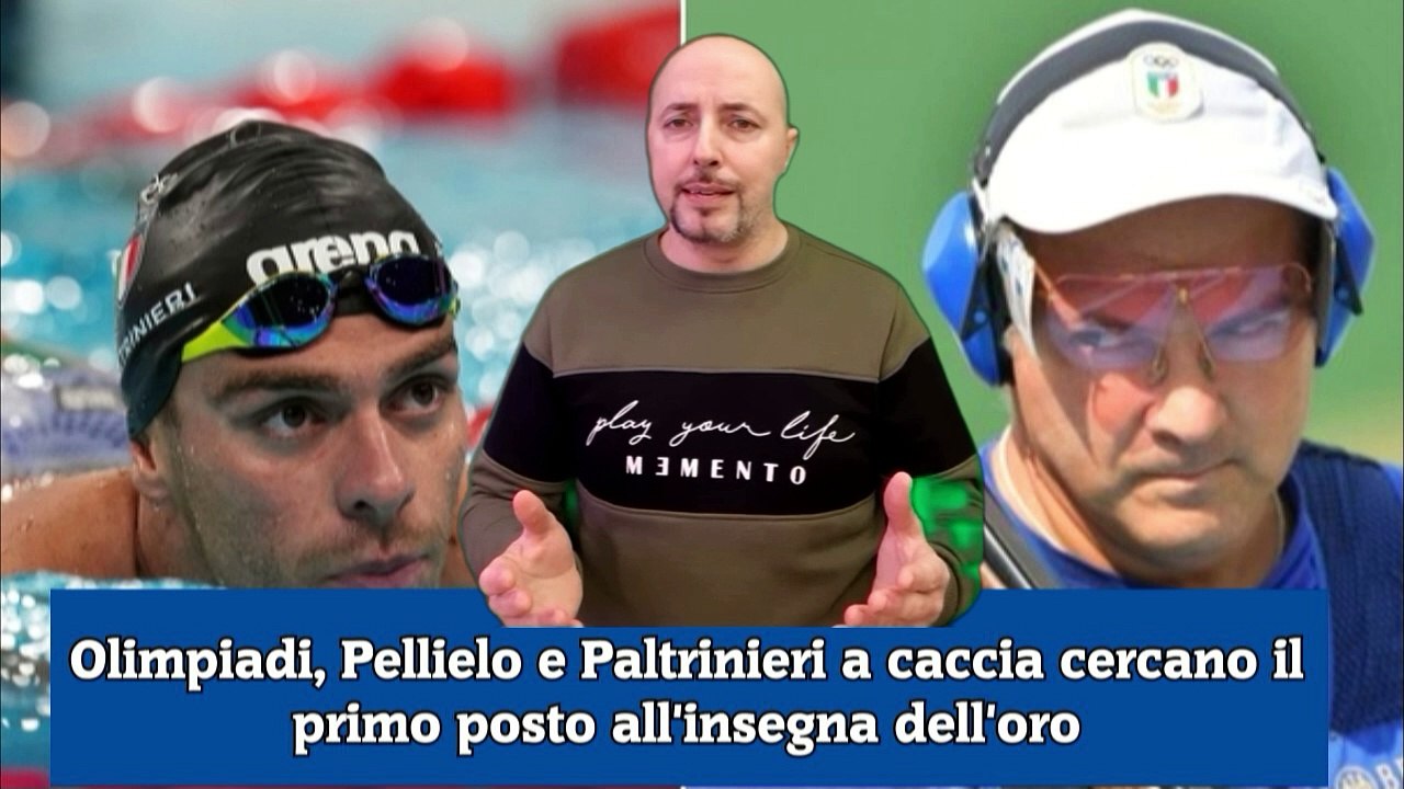 Olimpiadi, Pellielo e Paltrinieri a caccia cercano il primo posto all'insegna dell'oro