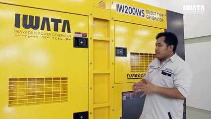 REVIEW GENSET IWATA IW200WS - SILENT GENERATOR