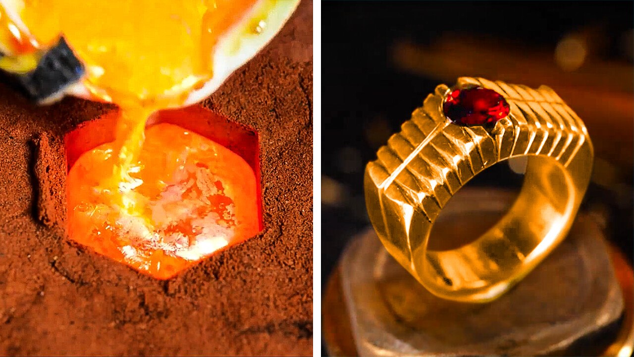 Brutal VS Elegant Jewelry ideas. Handmade ideas for real masters