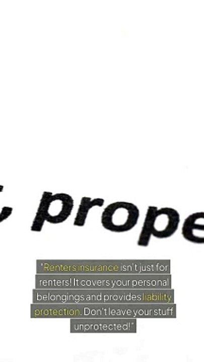 Renters Insurance 101 Why You Need It