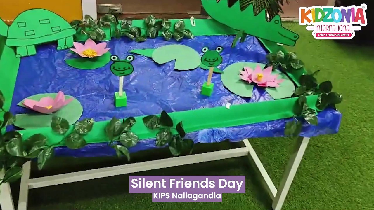 Montessori School Serilingamapally Silent friends day kips nallagandla