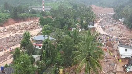 Kerala landslides video