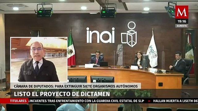 Cámara de Diputados alista el proyecto de dictamen para disolver siete organismos autónomos