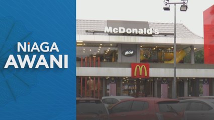 Jualan McDonald's jatuh buat pertama kali dalam 3 tahun