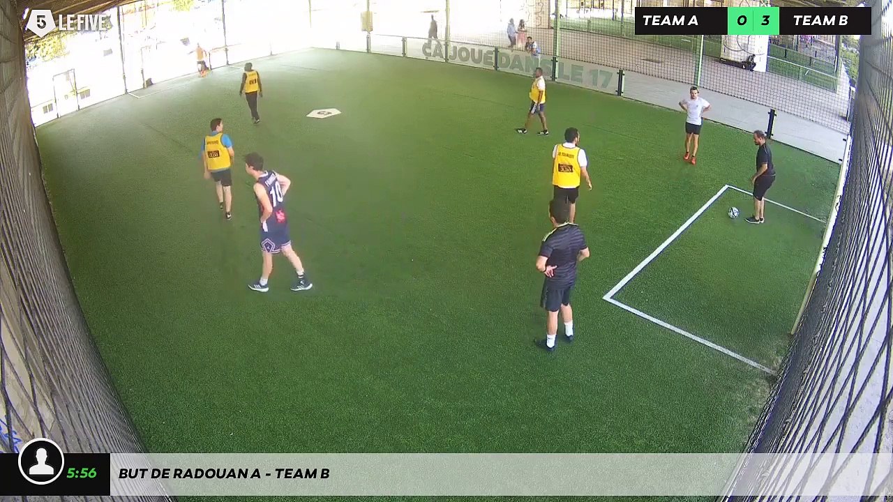 But de Radouan A - Team B