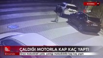 İstanbul'da çaldığı motosikletle kapkaç yaptı