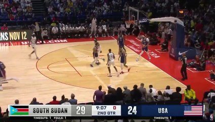 Team USA vs South Sudan Full Game Highlights - 2024 Olympics ｜ July 20, 2024