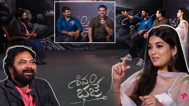 Digangana Suryavanshi ను వేడుకున్న అశ్విన్ , అర్బాజ్ | Shivam Bhaje Interviewv | Filmibeat Telugu