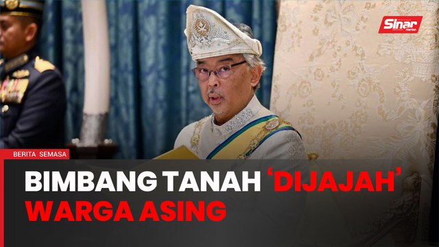 Al-Sultan Abdullah zahir kebimbangan tanah di Pahang 'dijajah' pendatang asing