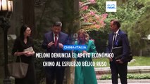 Meloni ve el apoyo chino a Rusia contra Ucrania como fuente de 